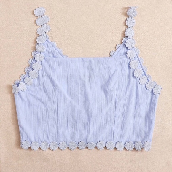 ROMWE Tops - NWT romwe periwinkle tank top